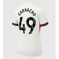 Chelsea Alejandro Garnacho #49 Bortatröja Dam 2025-26 Korta ärmar